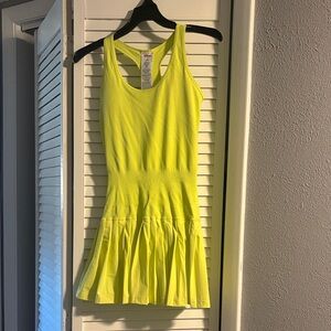 Wilson Bright Yellow Tennis Dress